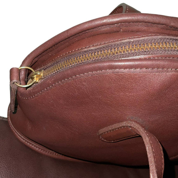 Coach Vintage Asheville Bowler Dome Bag Brown. Made in the United States - Picture 8 of 15